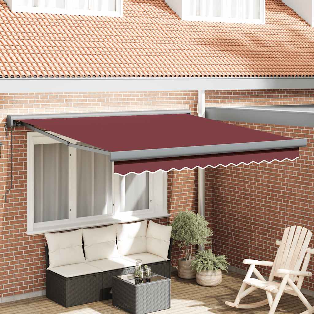 Tenda na automatsko uvlačenje bordo 300 x 250 cm