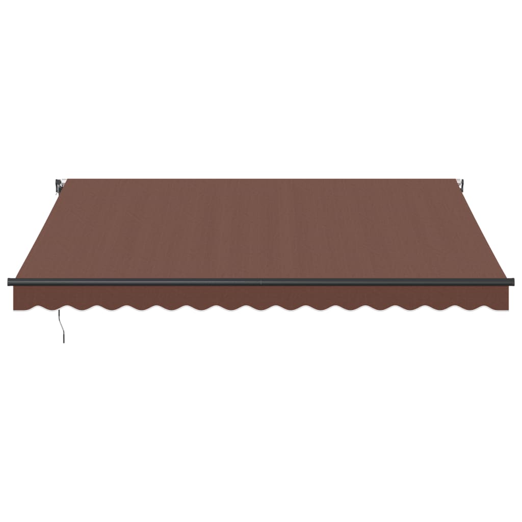 Tenda na automatsko uvlačenje smeđa 400 x 350 cm