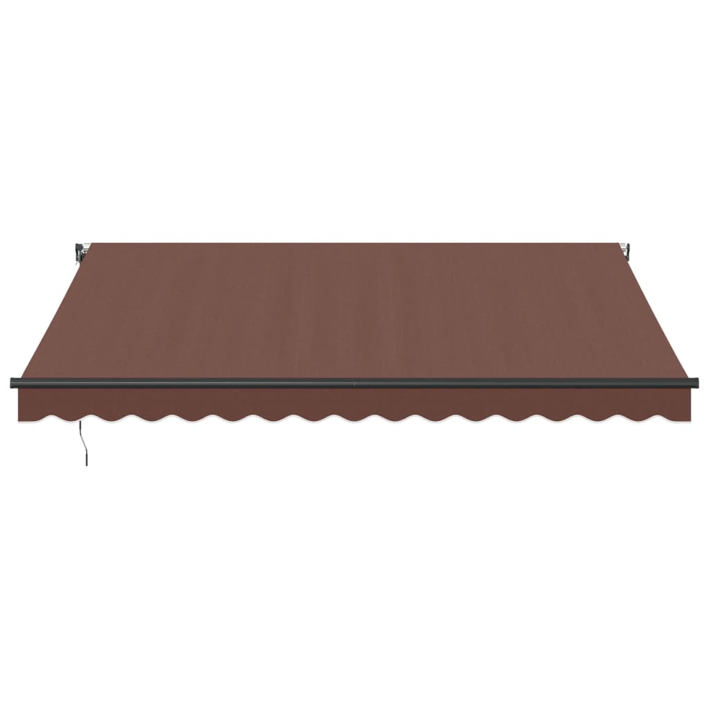 Tenda na automatsko uvlačenje s LED smeđa 400 x 350 cm