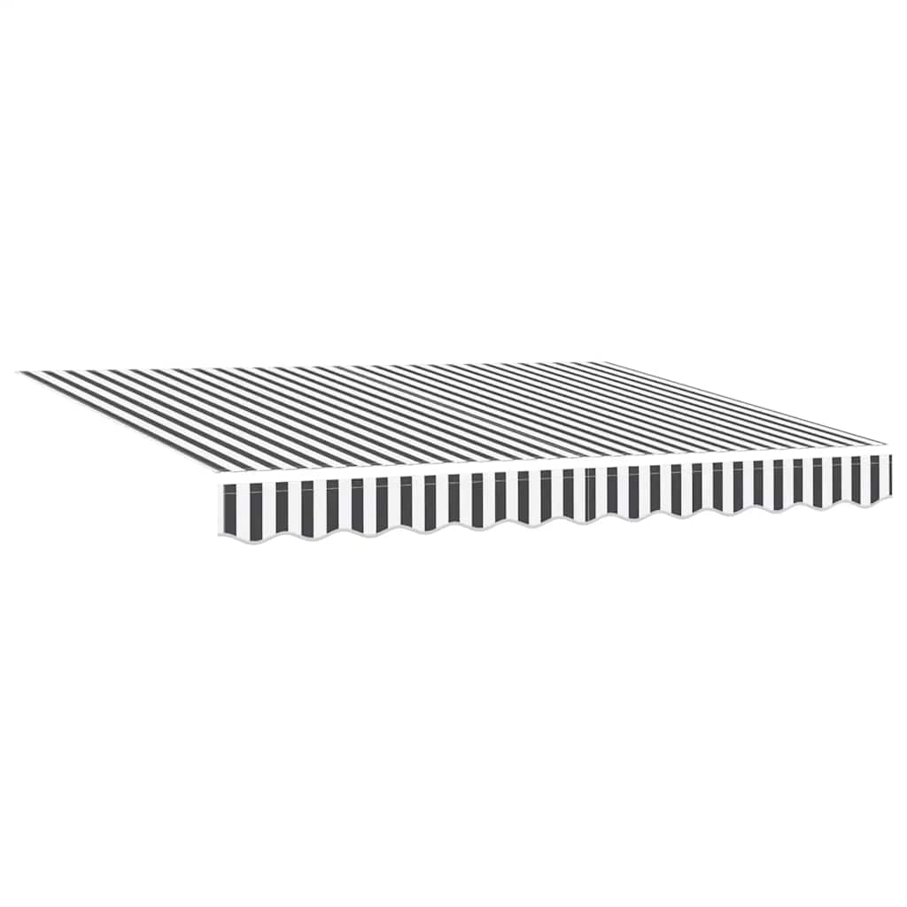Tenda na ručno uvlačenje LED antracit i bijela 300 x 250 cm