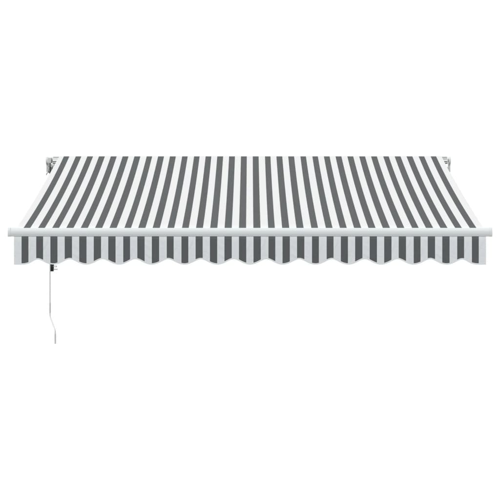 Tenda na automatsko uvlačenje LED antracit i bijela 350x250 cm