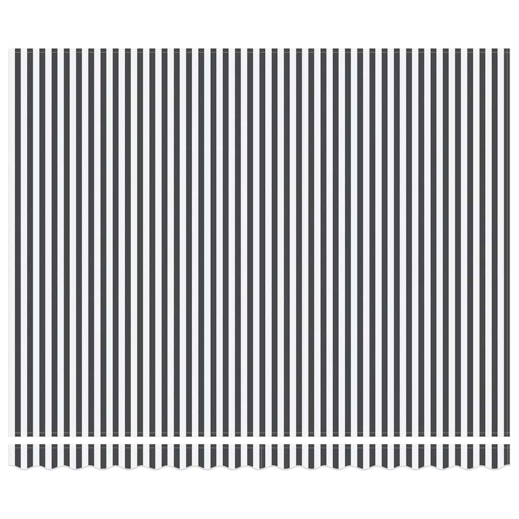 Tenda na automatsko uvlačenje LED antracit i bijela 400x300 cm