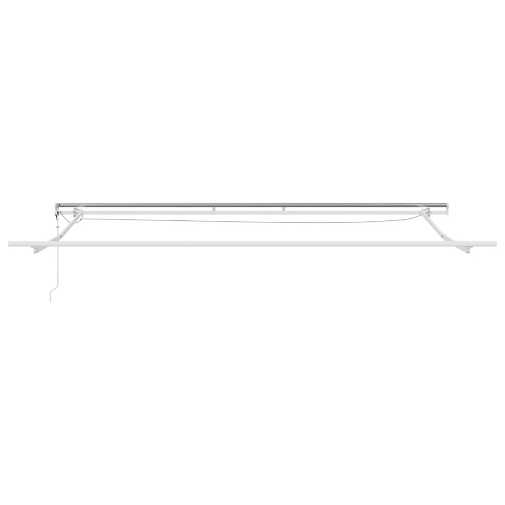 Tenda na automatsko uvlačenje LED antracit i bijela 450x300 cm