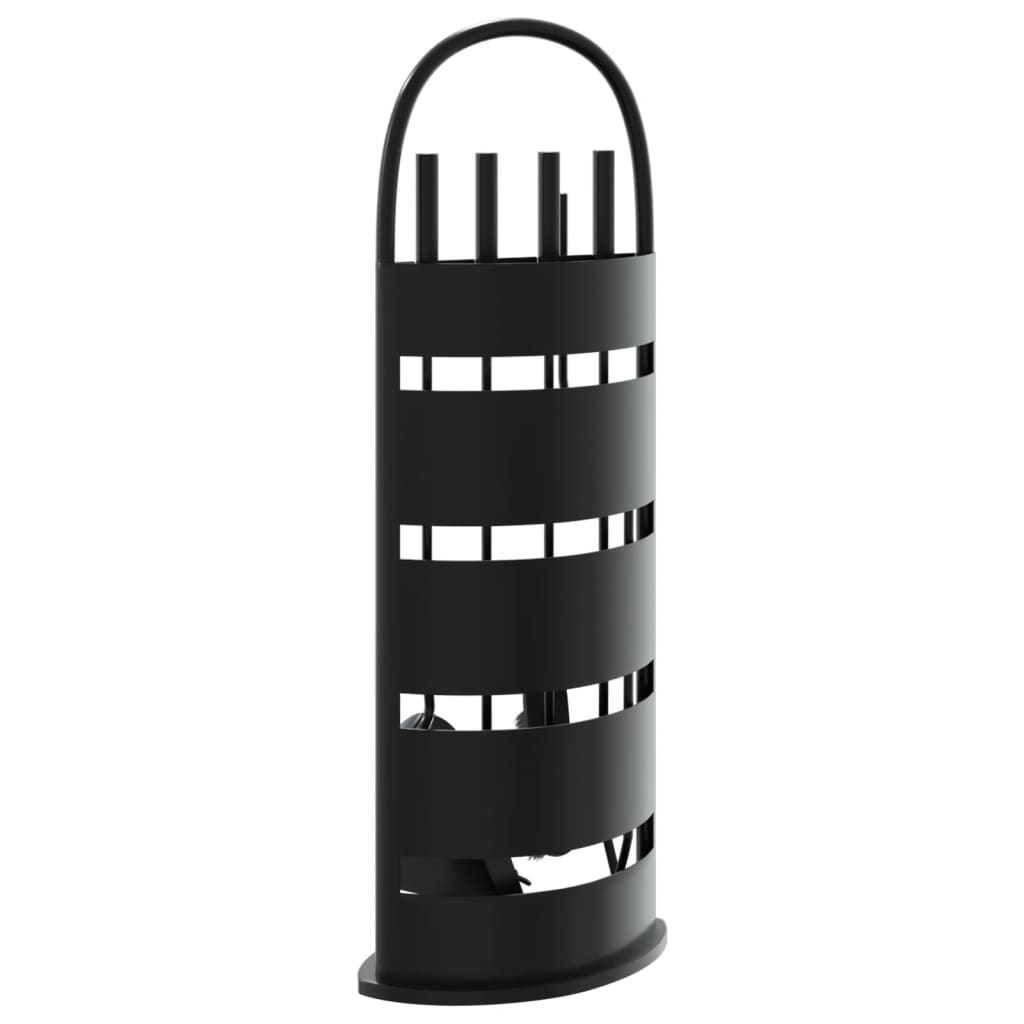 Set alata za kamin od 5 dijelova 23x15x66 cm čelik