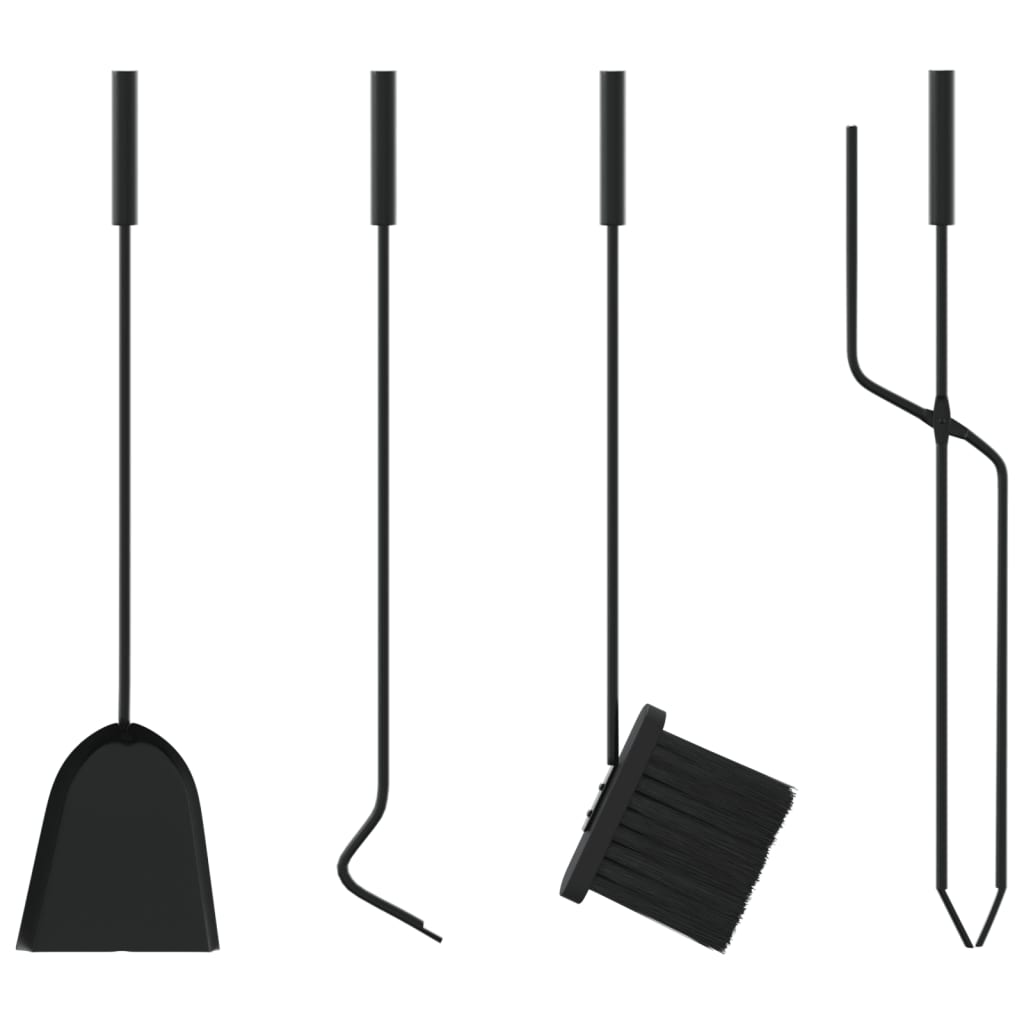 Set alata za kamin od 5 dijelova 23x15x66 cm čelik