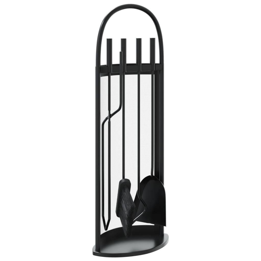 Set alata za kamin od 5 dijelova 23x15x66 cm čelik