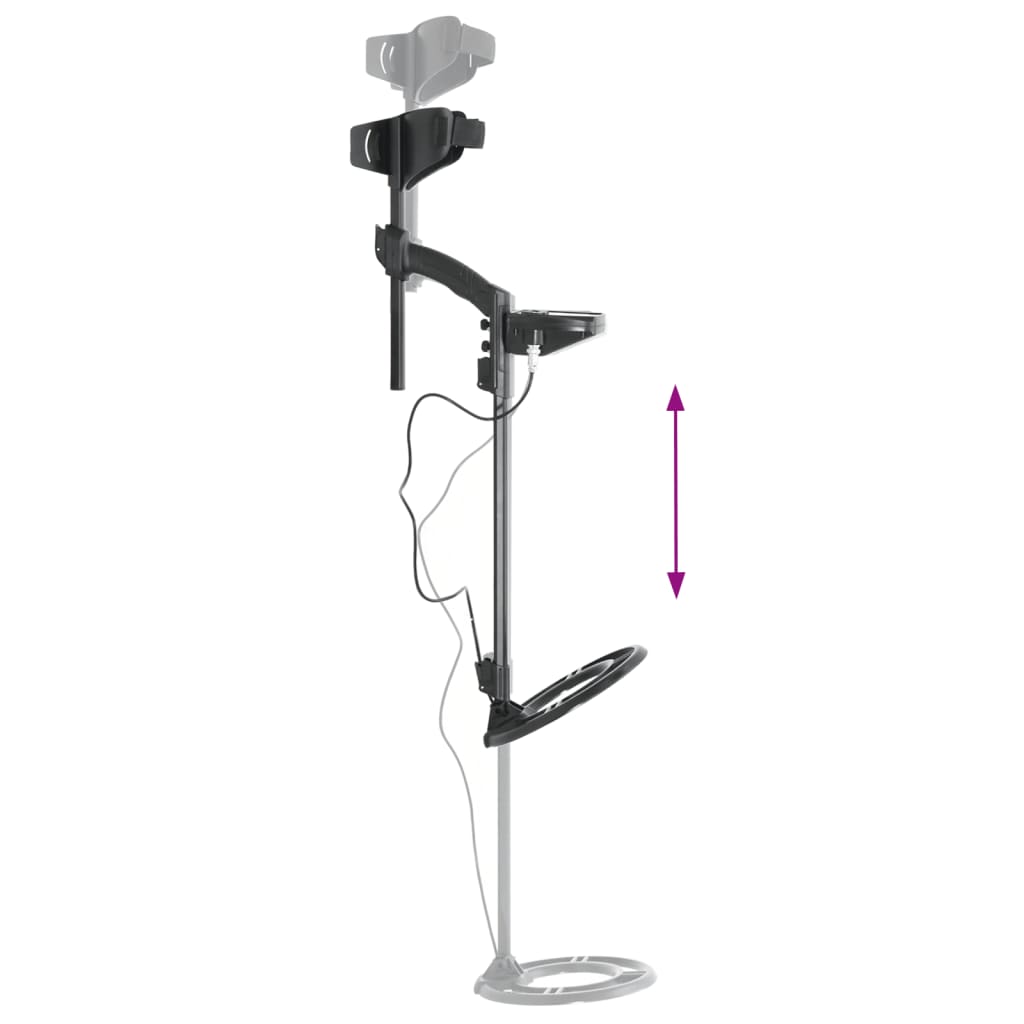 Detektor metala s dubinom pretraživanja 24 cm i LCD zaslonom