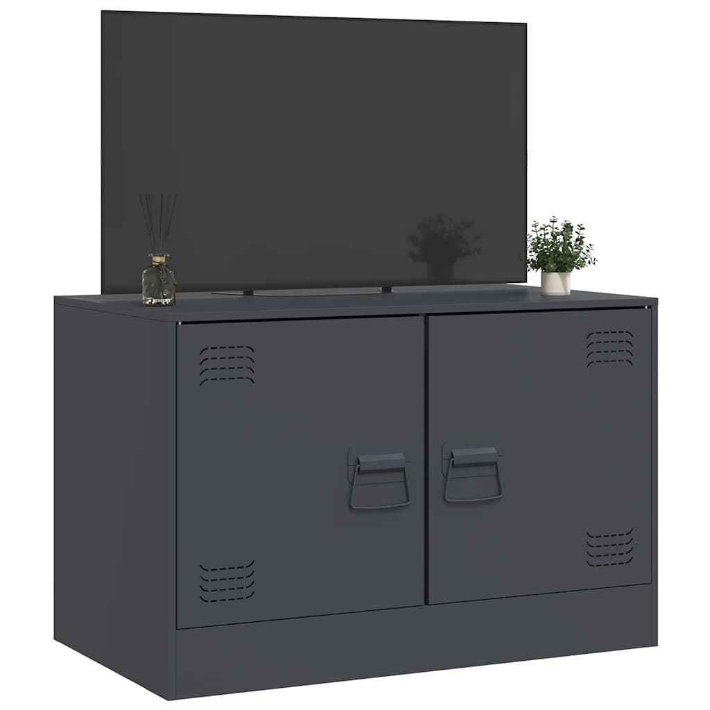 TV ormarić antracit 67 x 39 x 44 cm čelični