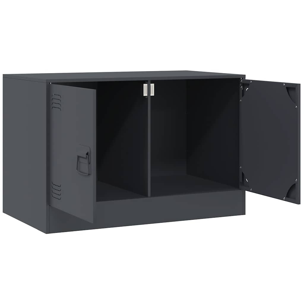 TV ormarić antracit 67 x 39 x 44 cm čelični