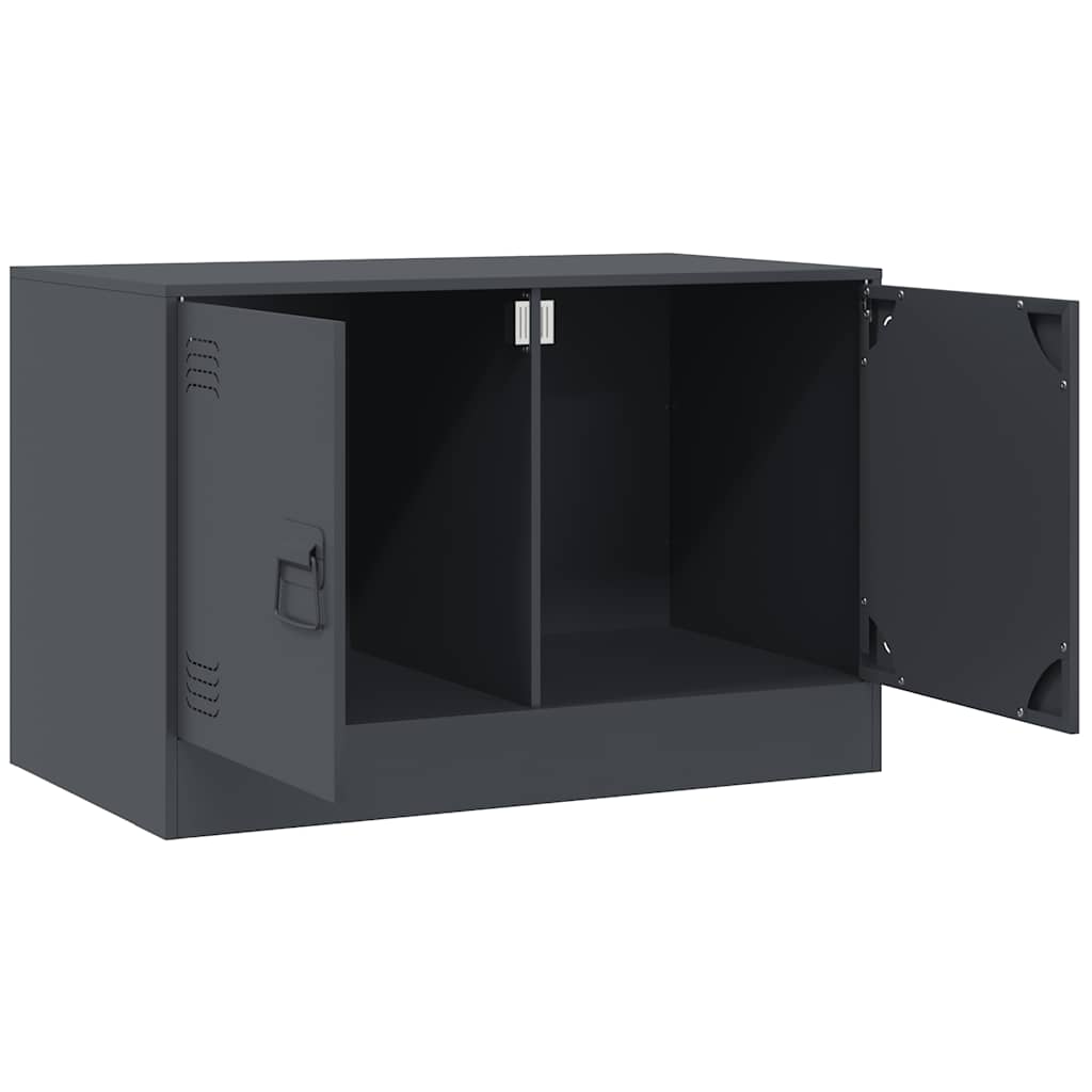TV ormarići 2 kom antracit 67 x 39 x 44 cm čelični