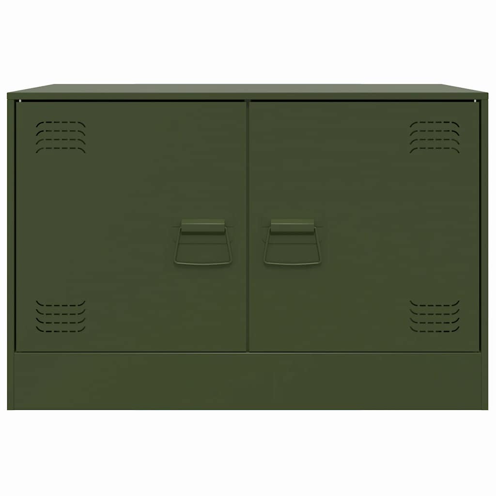 TV ormarići 2 kom maslinastozeleni 67 x 39 x 44 cm čelični