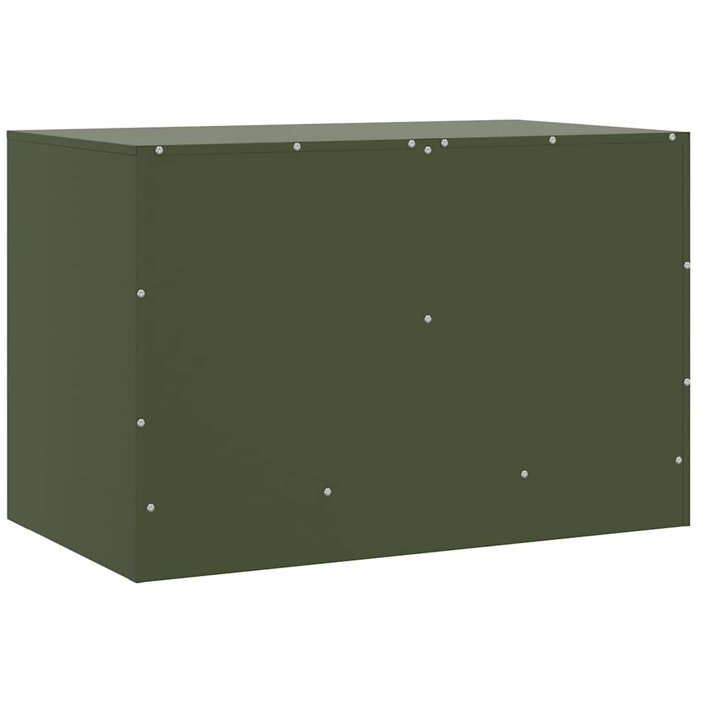 TV ormarići 2 kom maslinastozeleni 67 x 39 x 44 cm čelični