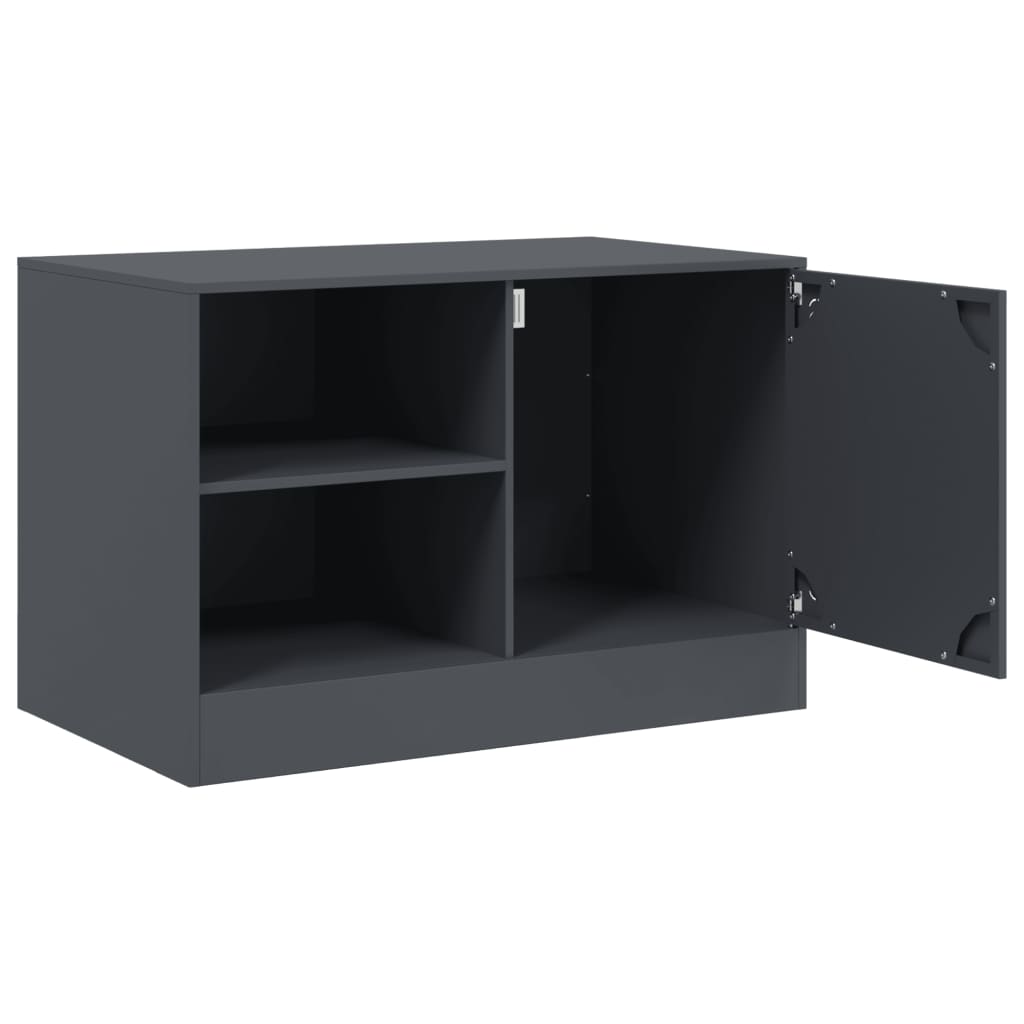 TV ormarić antracit 67 x 39 x 44 cm čelični