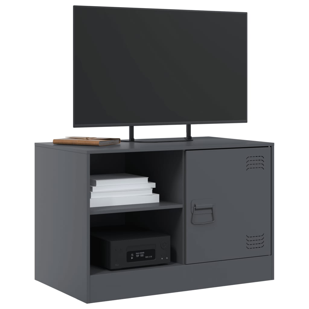 TV ormarići 2 kom antracit 67 x 39 x 44 cm čelični