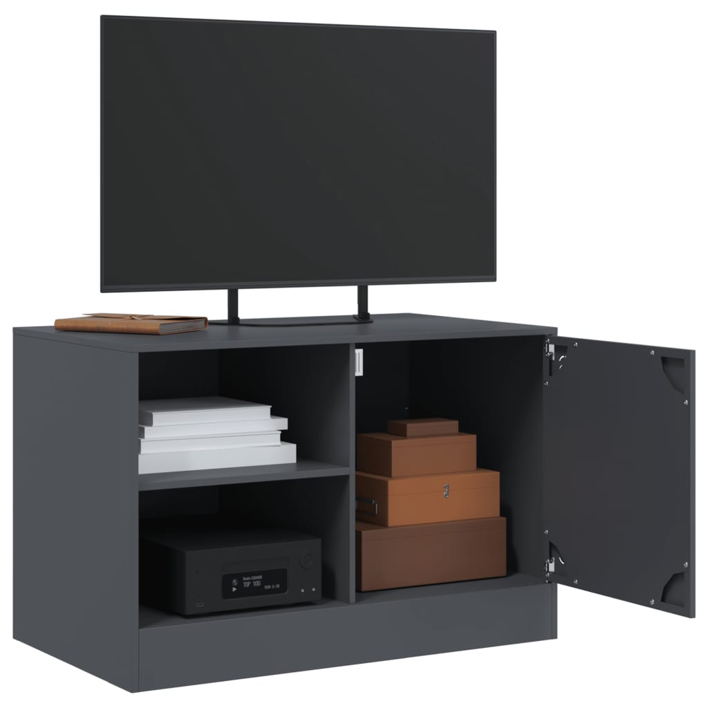 TV ormarići 2 kom antracit 67 x 39 x 44 cm čelični