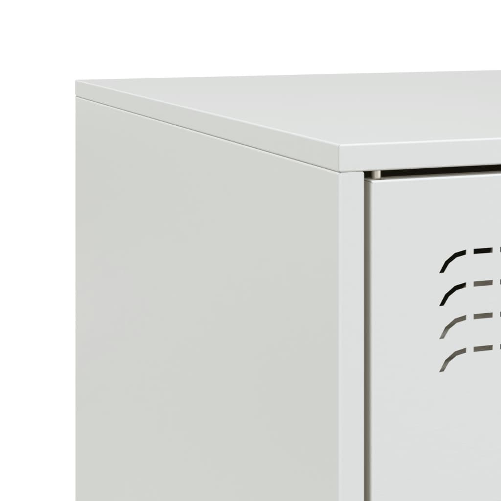 TV ormarići 2 kom bijeli 67 x 39 x 44 cm čelični