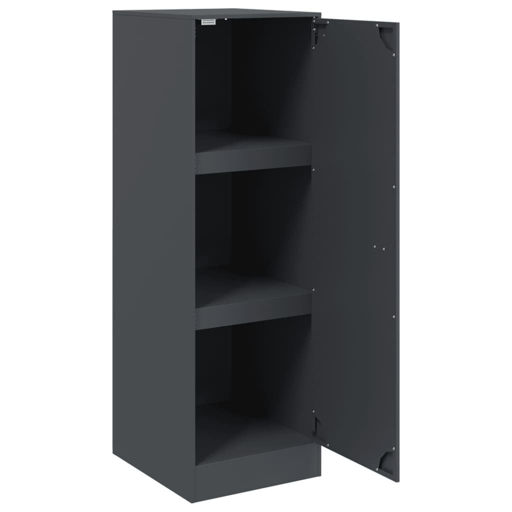 Komoda antracit 34,5 x 39 x 107 cm čelična