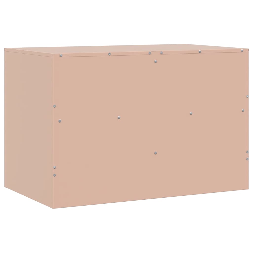 TV ormarići 2 kom ružičasti 67 x 39 x 44 cm čelični
