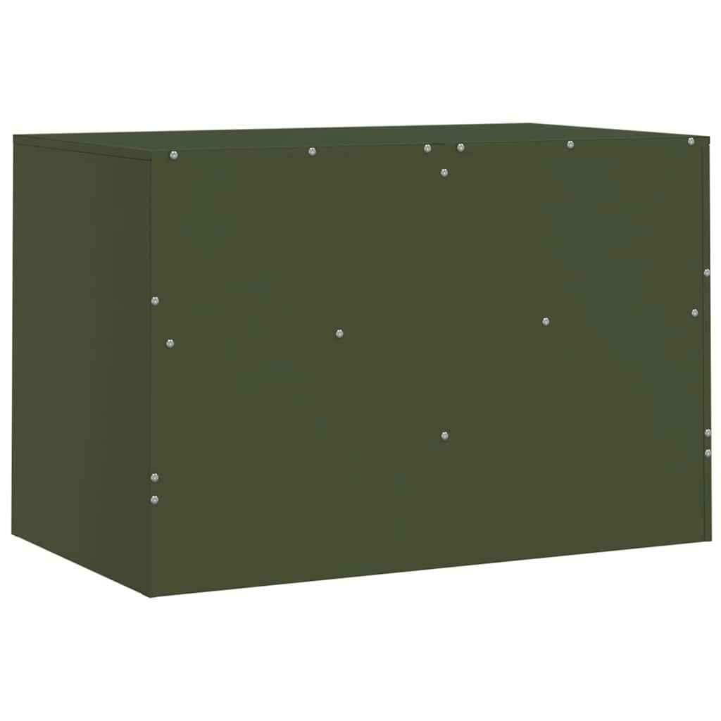 TV ormarići 2 kom maslinastozeleni 67 x 39 x 44 cm čelični