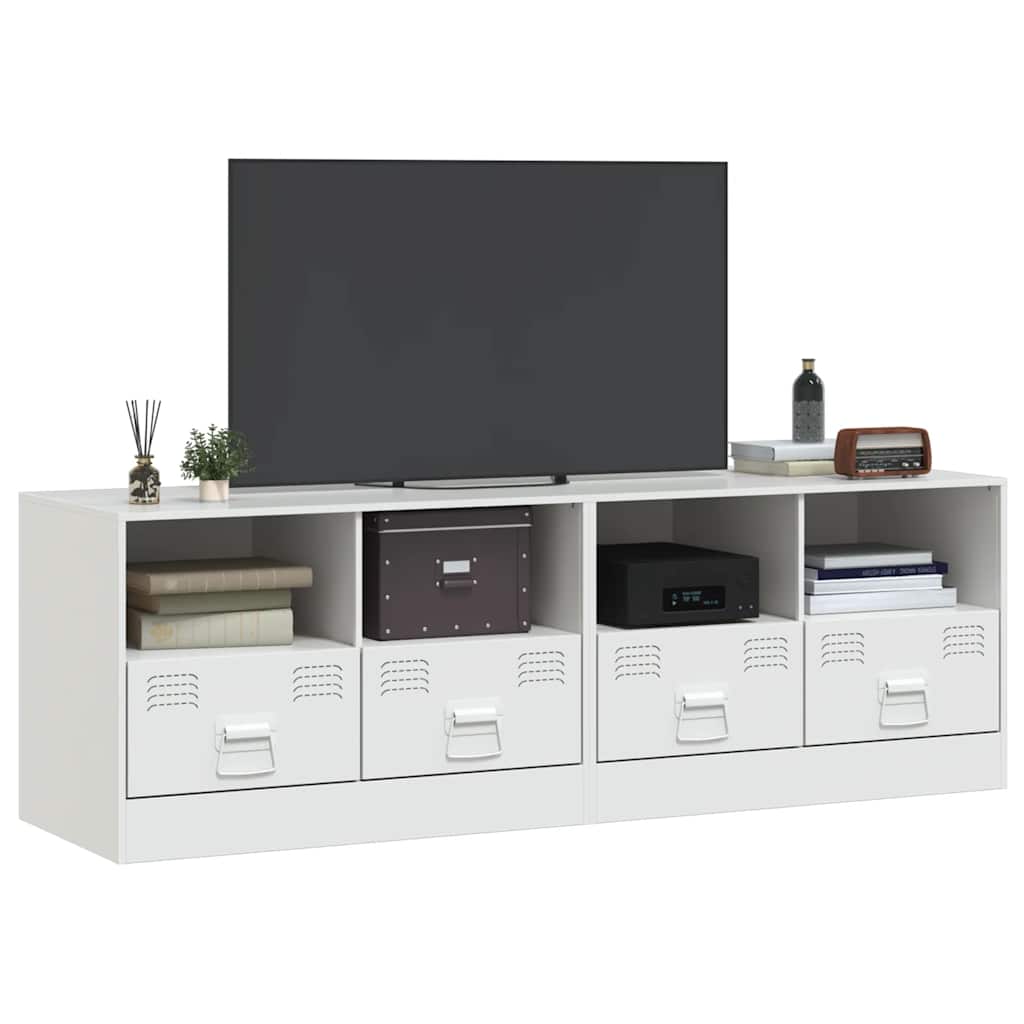 TV ormarići 2 kom bijeli 67 x 39 x 44 cm čelični