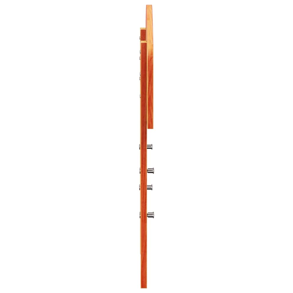 Uzglavlje voštano smeđe 75 cm od masivne borovine