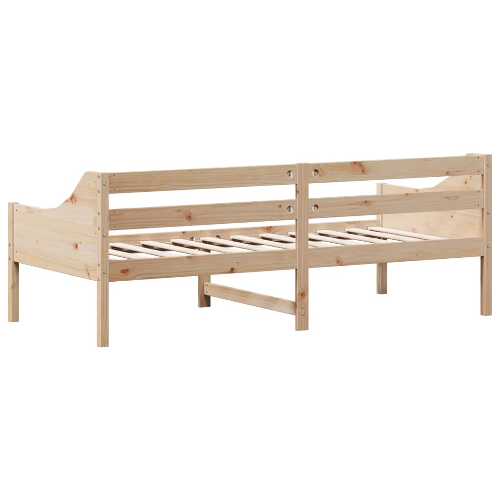 Dnevni krevet bez madraca 90 x 200 cm od masivne borovine