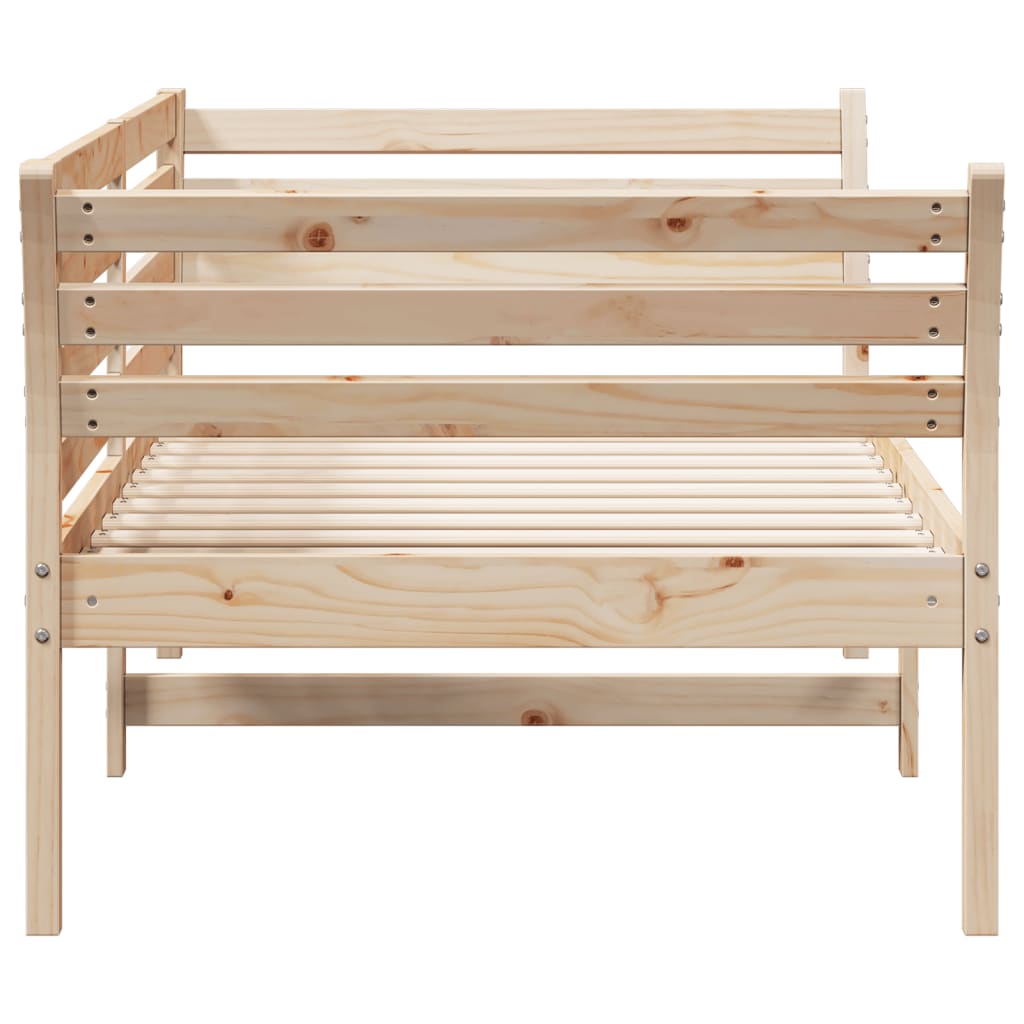 Dnevni krevet bez madraca 90 x 190 cm od masivne borovine