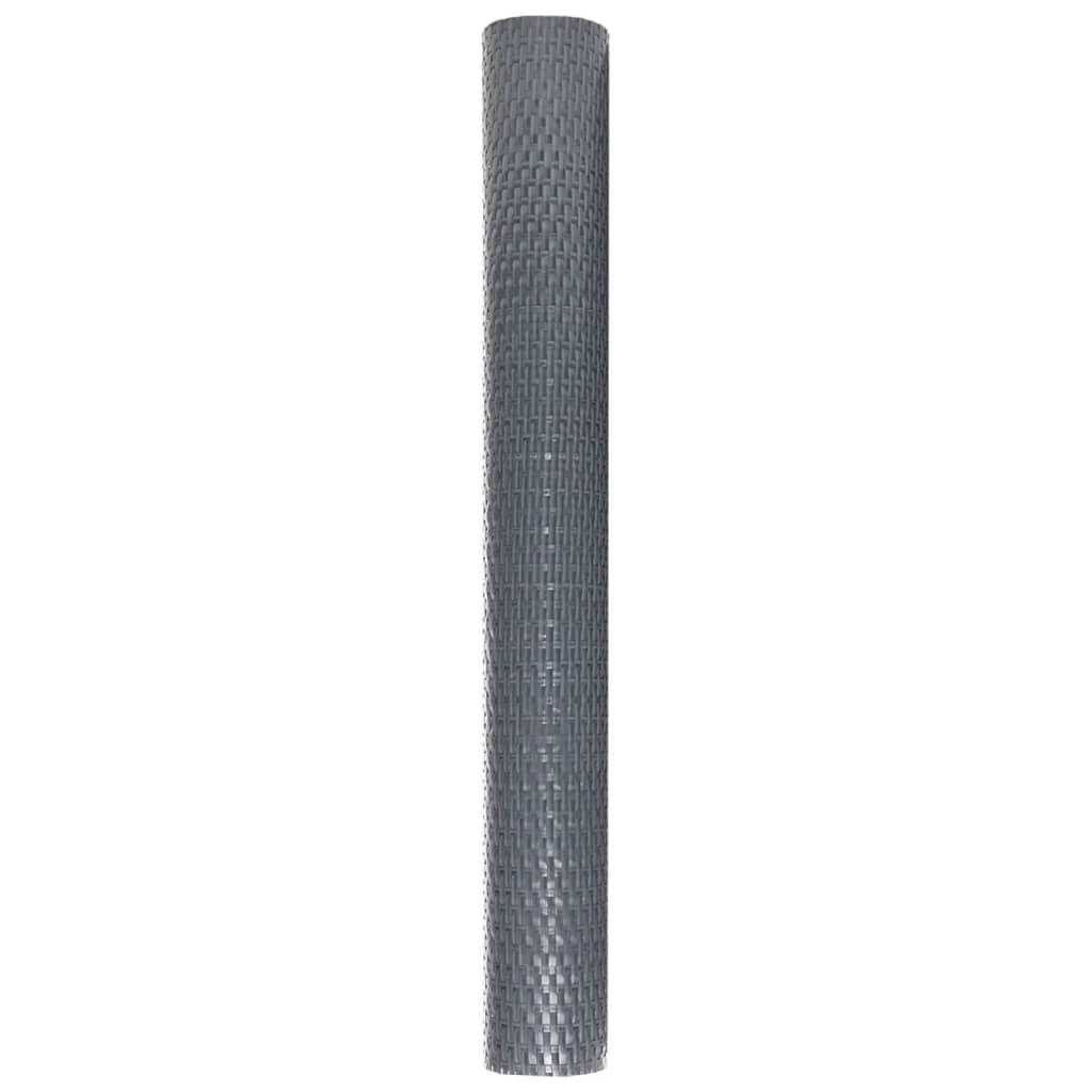 Balkonski zaslon antracit 300 x 80 cm od poliratana