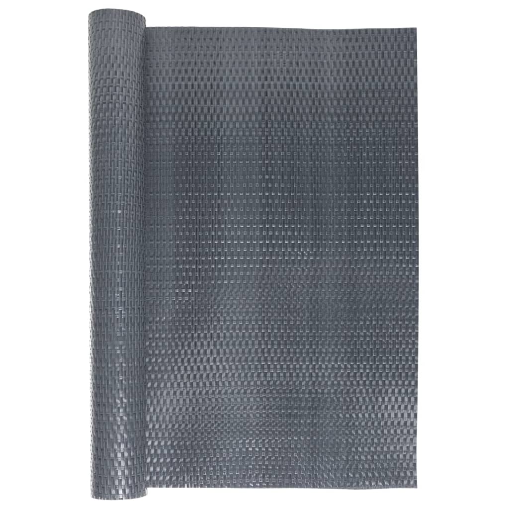 Balkonski zaslon antracit 400 x 100 cm od poliratana