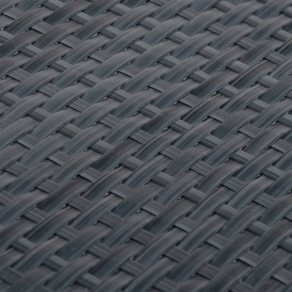 Balkonski zaslon antracit 500 x 80 cm od poliratana