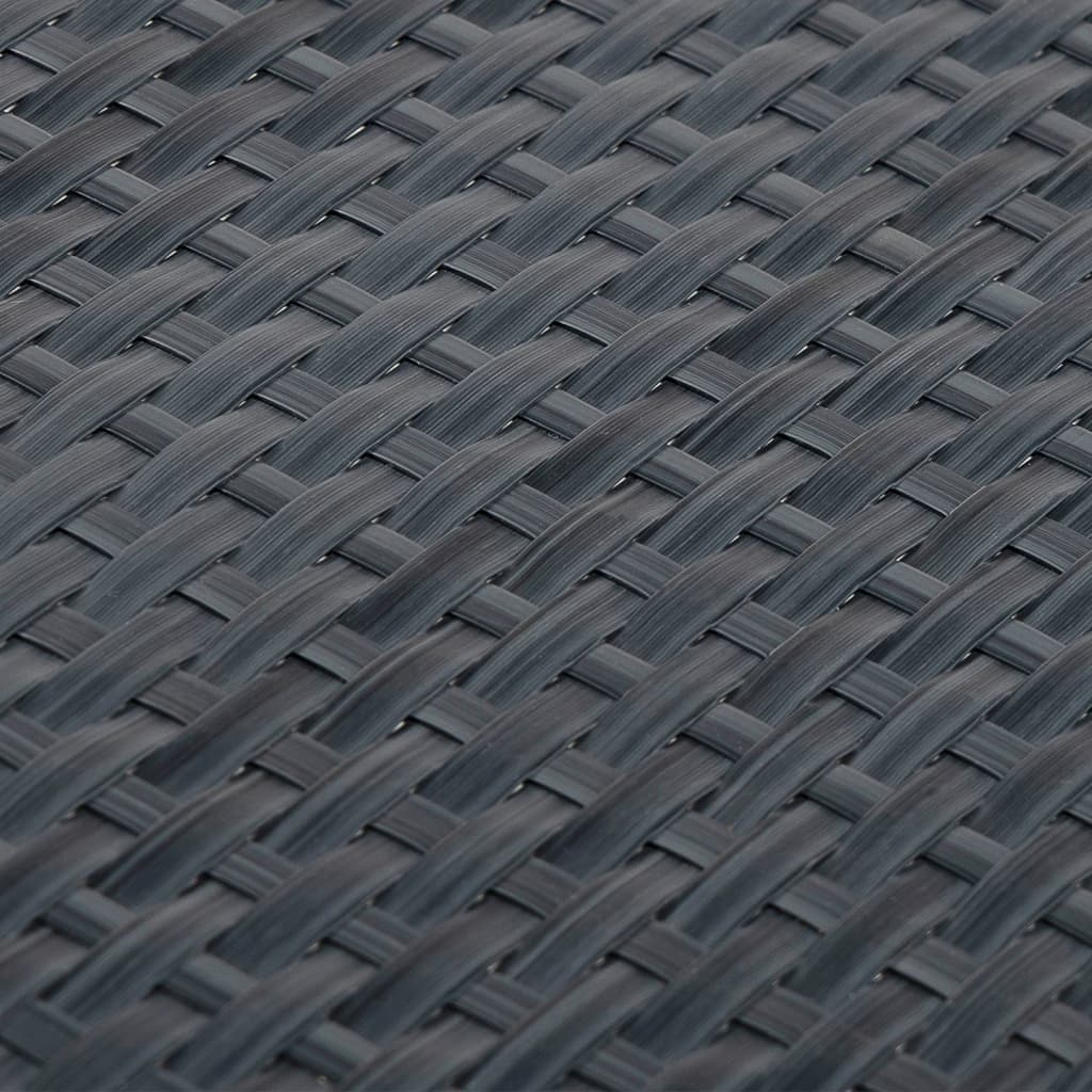Balkonski zaslon antracit 500 x 90 cm od poliratana