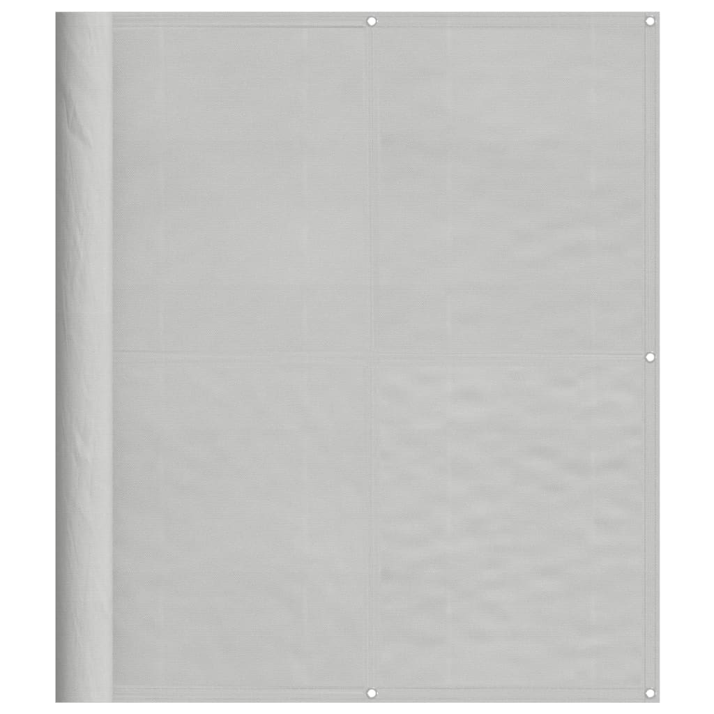 Balkonski zaslon svjetlosivi 120x400 cm 100 % poliester Oxford