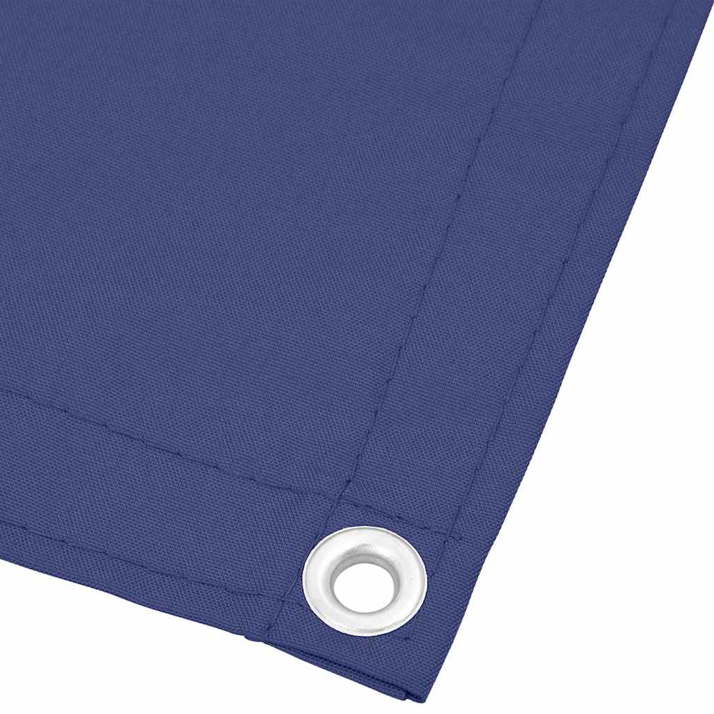 Balkonski zaslon plavi 75x700 cm 100 % poliester Oxford