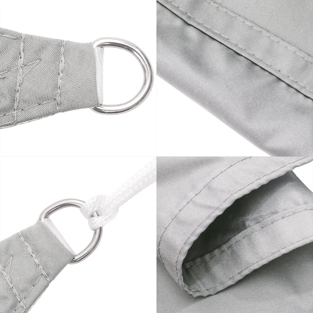 Jedro protiv sunca svjetlosivo 3,5x2 m 100% poliestera Oxford