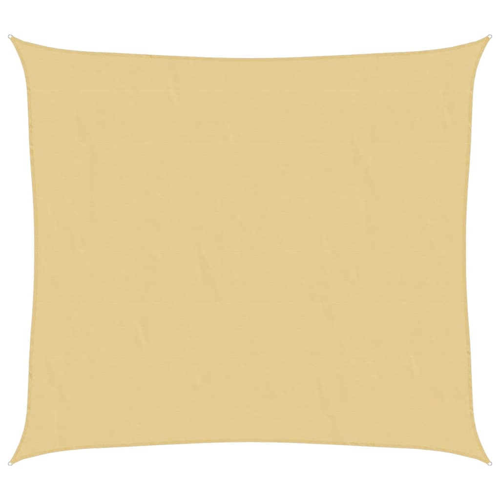 Jedro protiv sunca boje pijeska 3x2,5 m 100 % poliester Oxford