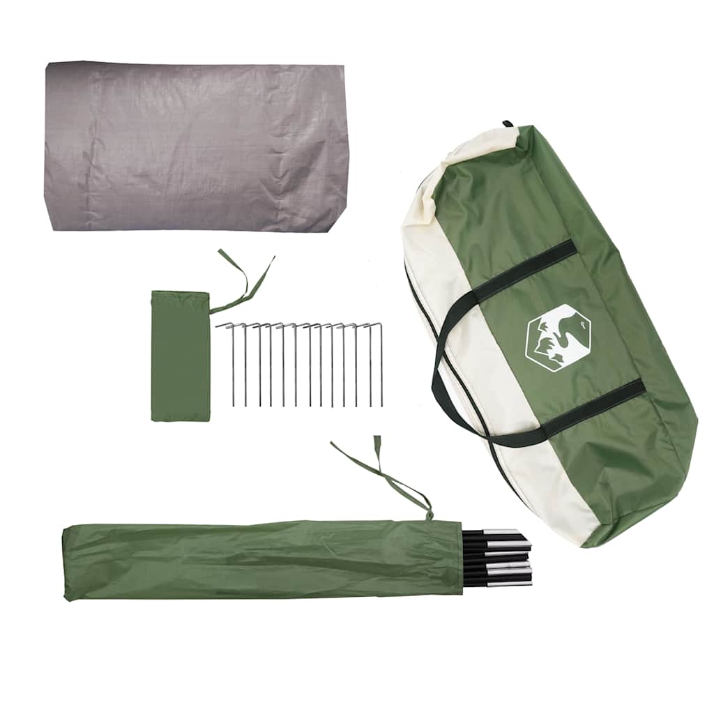 Tunelski šator za kampiranje za 2 osobe zeleni vodootporni