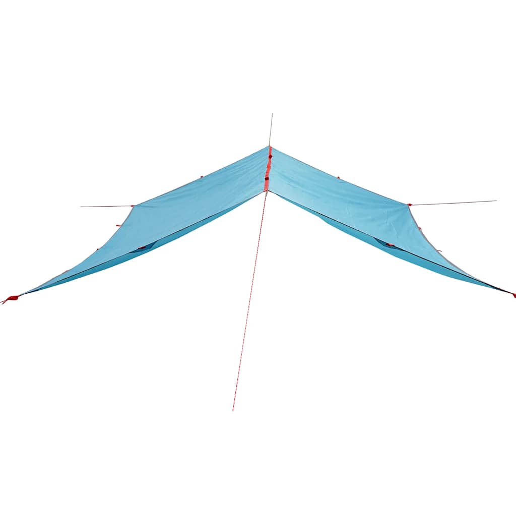 Cerada za kampiranje plava 360 x 294 cm vodootporna