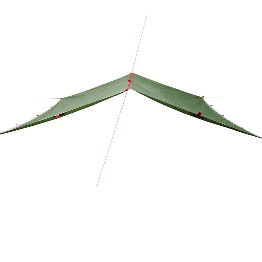 Cerada za kampiranje zelena 500 x 294 cm vodootporna