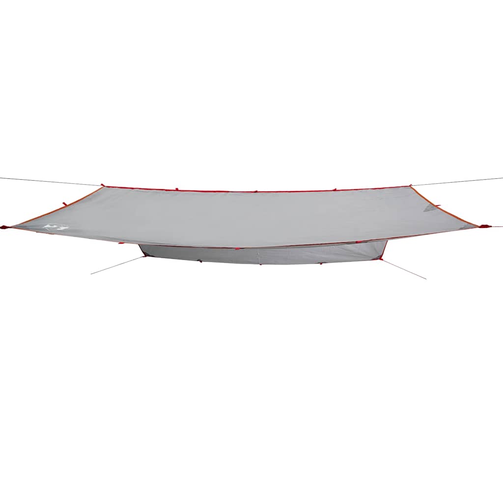 Cerada za kampiranje sivo-narančasti 500 x 294 cm vodootporna