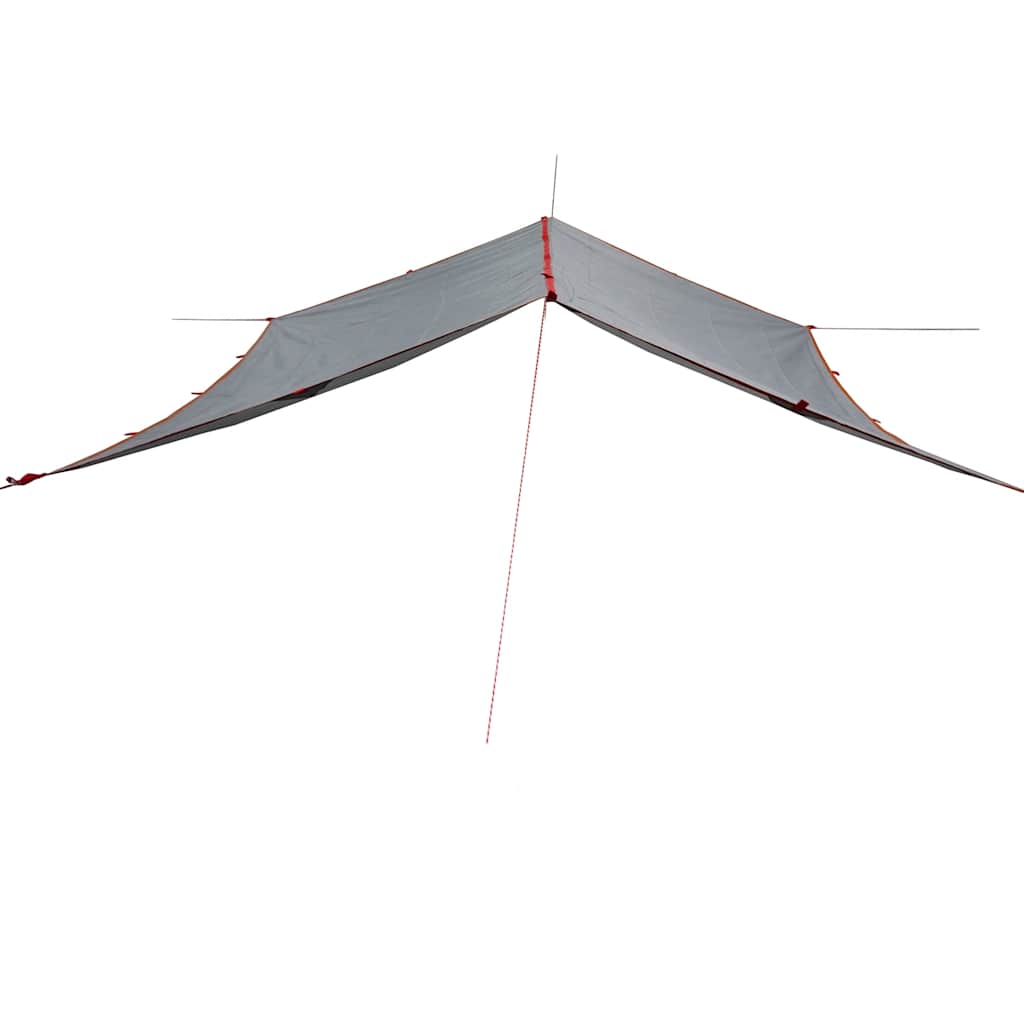 Cerada za kampiranje sivo-narančasti 500 x 294 cm vodootporna