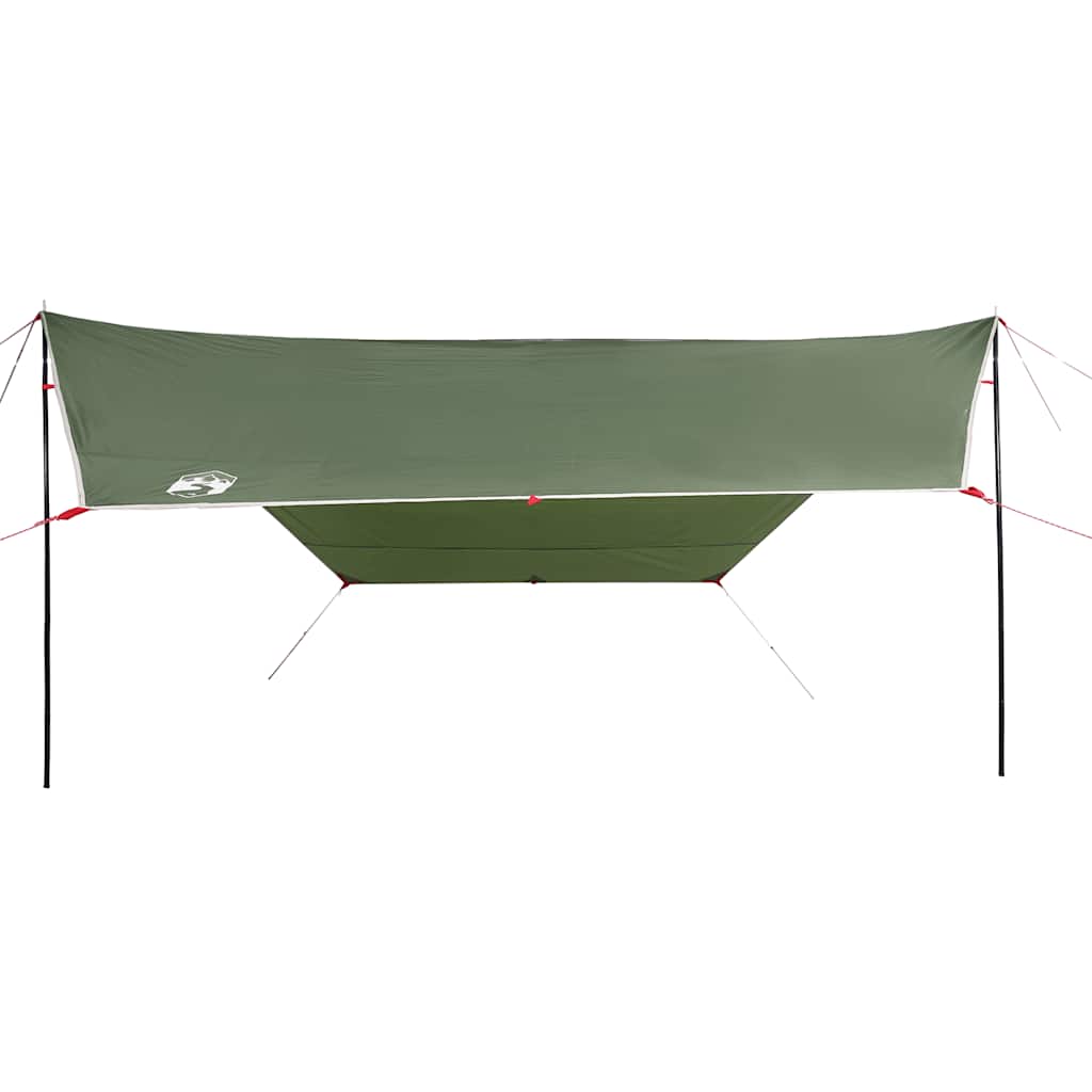 Cerada za kampiranje zelena 430 x 380 x 210 cm vodootporna
