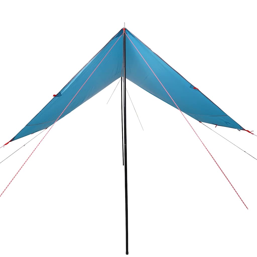 Cerada za kampiranje plava 430 x 380 x 210 cm vodootporna