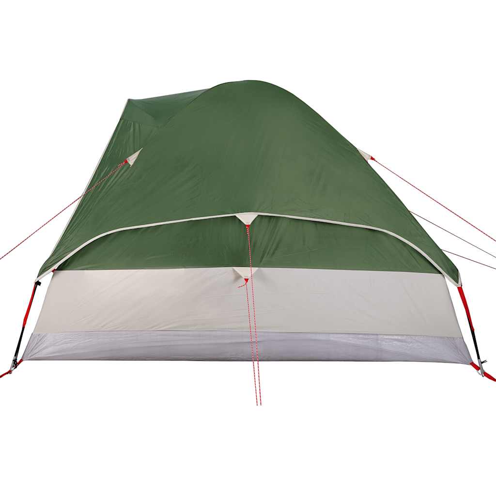 Kupolasti obiteljski šator za 6 osoba zeleni vodootporni