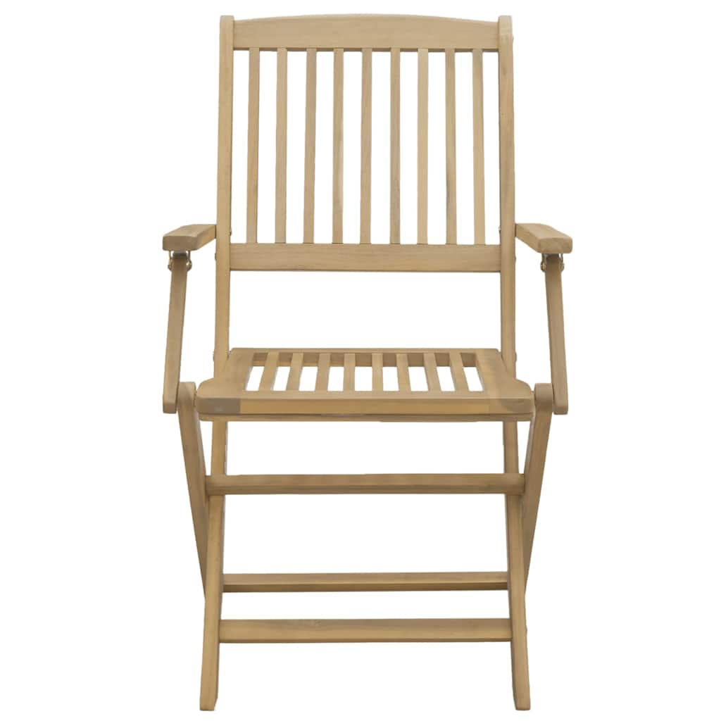 Sklopive vrtne stolice 2 kom 54 x 61 x 88 cm od drva bagrema