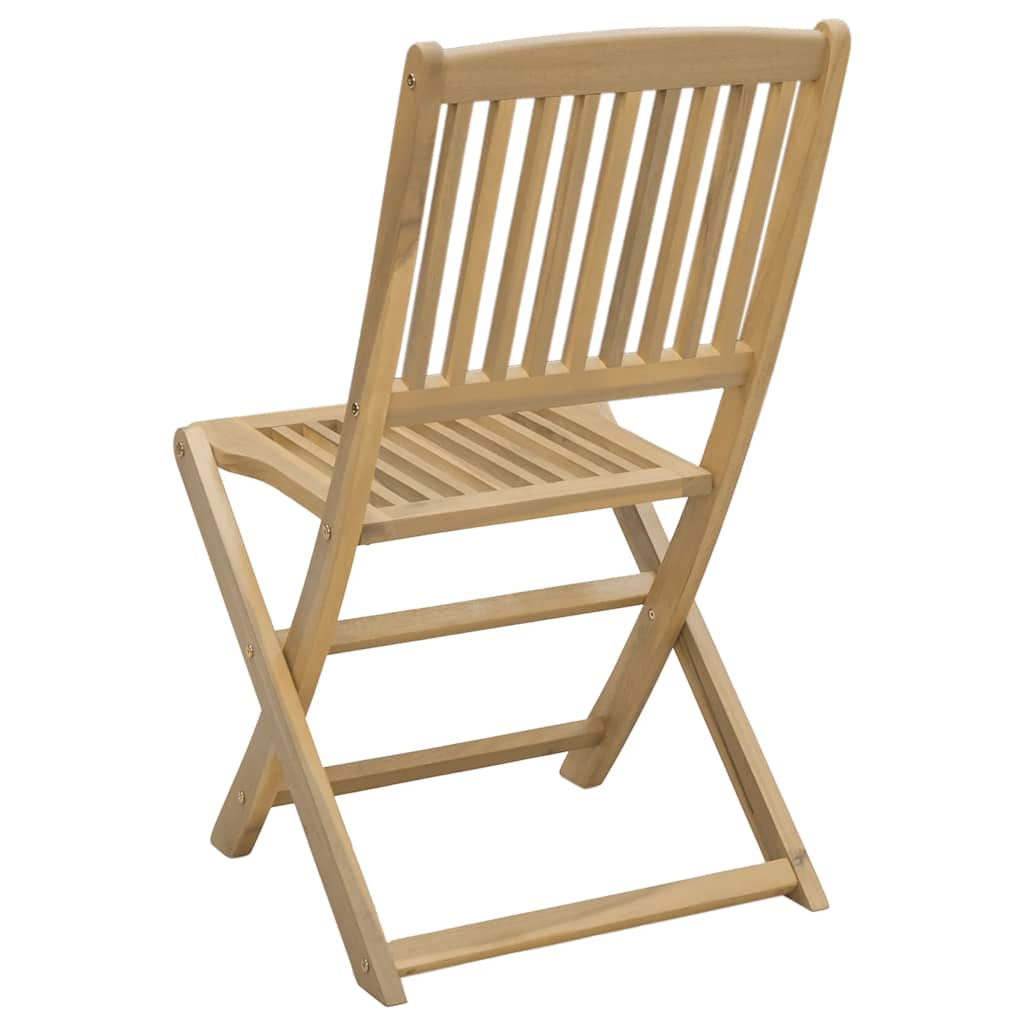 Sklopive vrtne stolice 2 kom 44 x 50 x 88 cm od drva bagrema