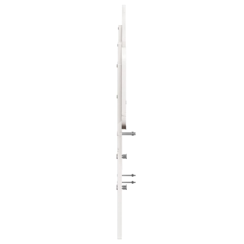Uzglavlje bijelo 140 cm od masivne borovine