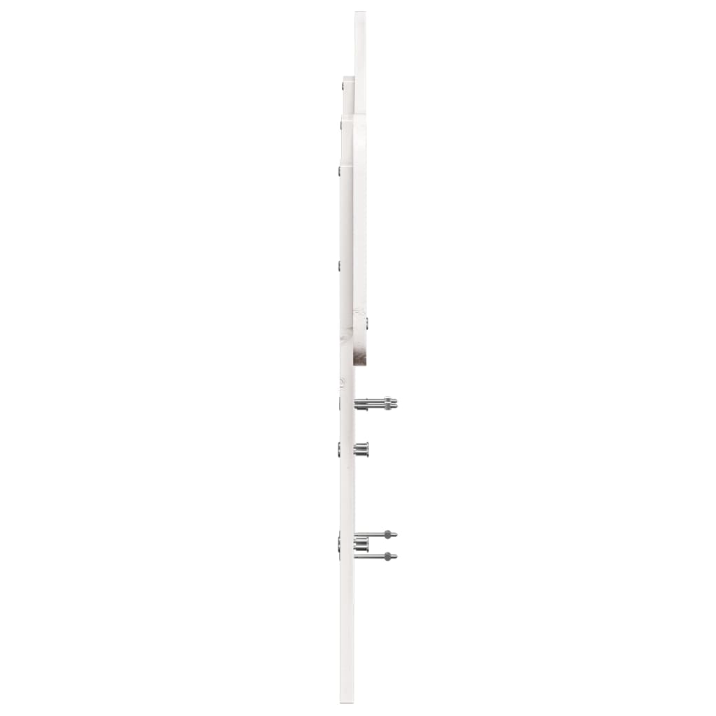 Uzglavlje bijelo 135 cm od masivne borovine