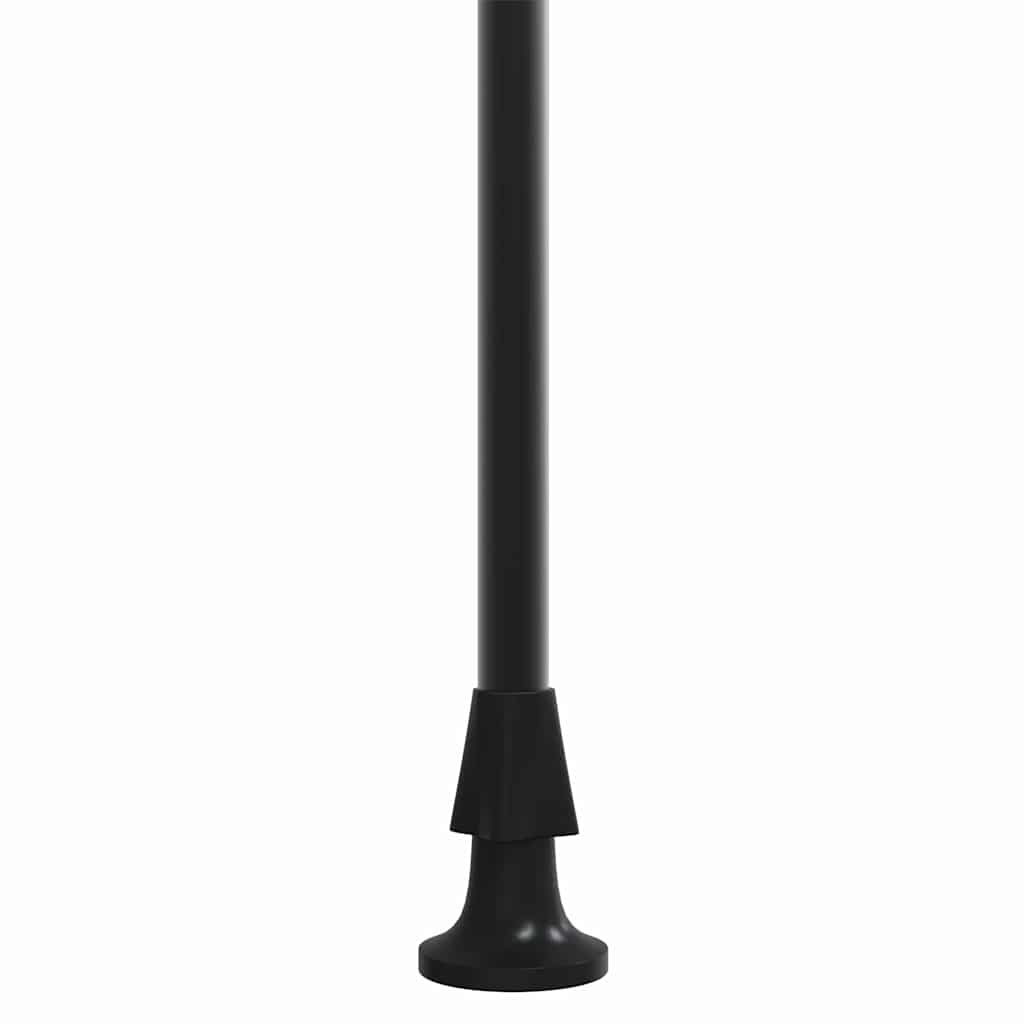 Tenda na uvlačenje antracit 200 x 150 cm od tkanine i čelika