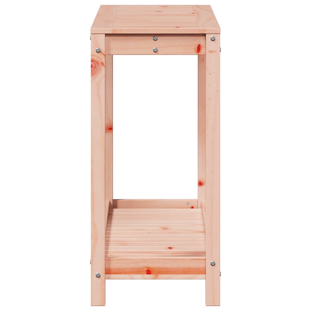 Stol za sadnju s policom 108 x 35 x 75 cm od masivne duglazije