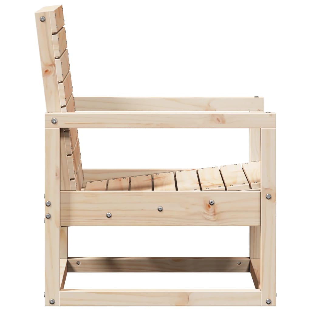 Vrtna stolica 57,5 x 63 x 76 cm od masivne borovine